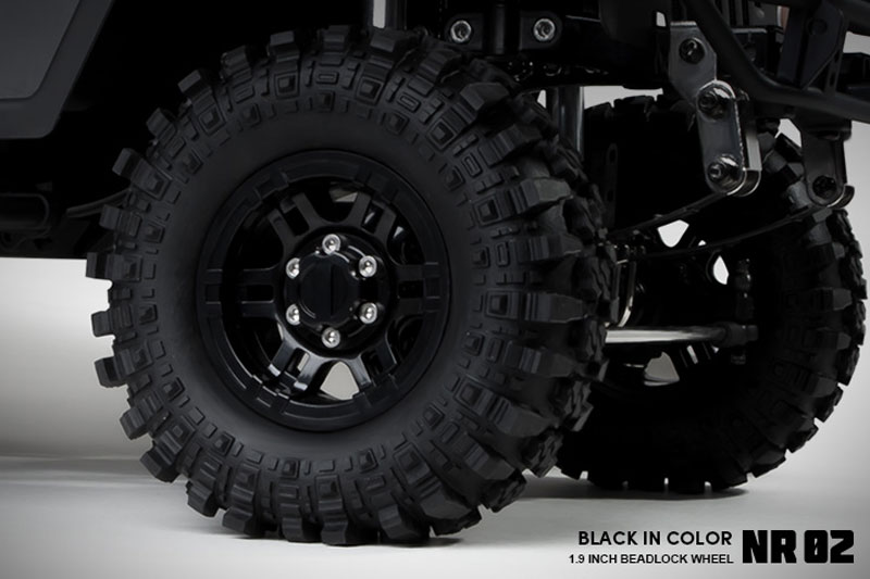 GMADE 1.9 NR02 BEADLOCK WHEELS (BLACK) (2)