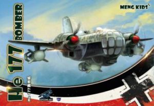 Meng He 177 Bomber (Special Edition - White) (Snap Together)