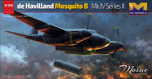 HK Models 1/32 de Havilland Mosquito B Model Kit