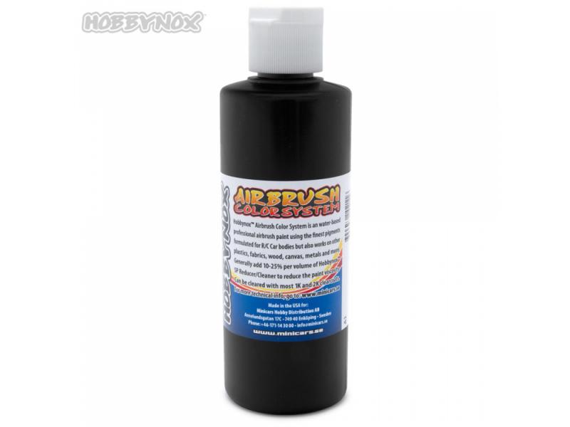 Hobbynox Airbrush Colour - Solid Black (120ml) HN22031
