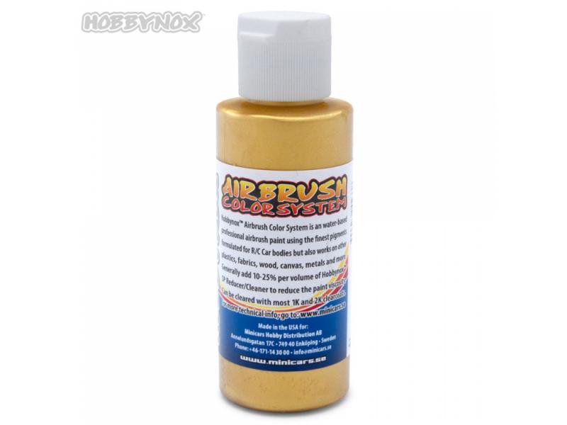 Hobbynox Airbrush Colour - Pearl Gold (60ml) HN24020