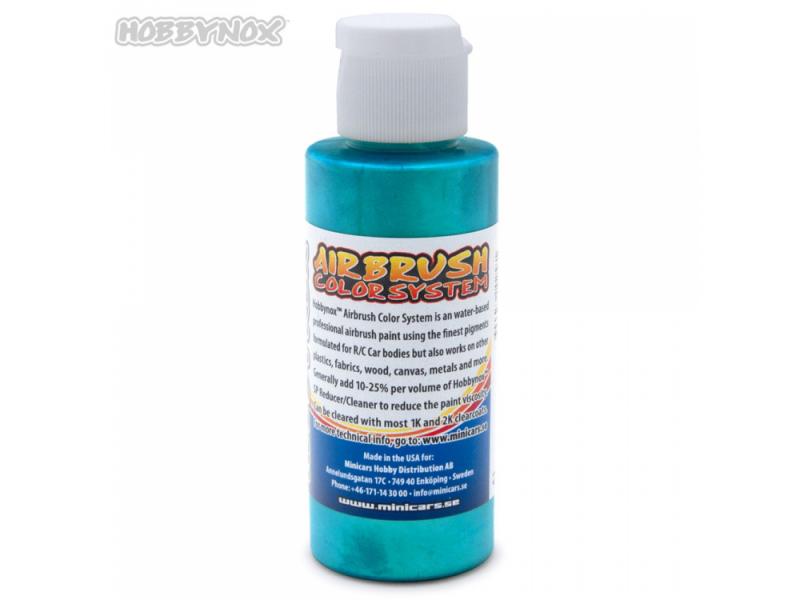 Hobbynox Airbrush Colour - Iridescent Turqoise (60ml) HN26060