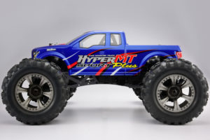 HOBAO HYPER MT SPORT PLUS ELECTRIC RTR W/HW150A ESC/SAVOX - Blue