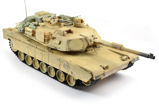 Hobby Engine RC M1A2 Abrams R/C Tank 2.4Ghz Desert