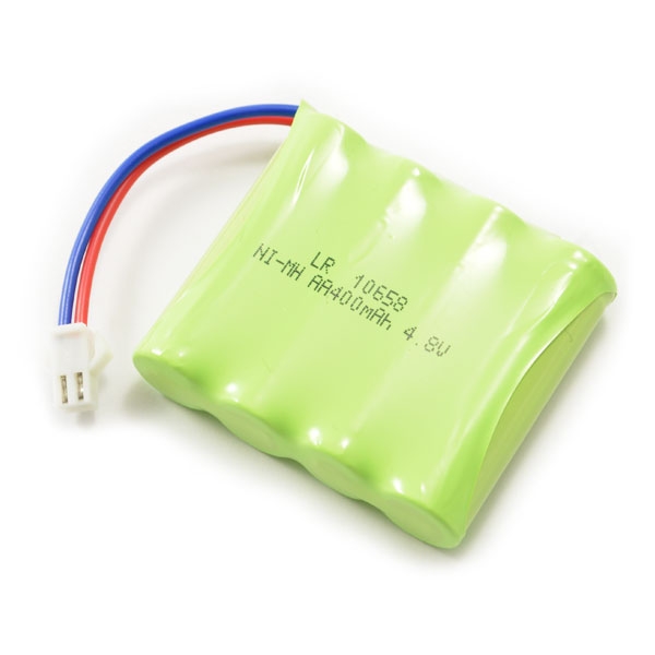 HUINA 1331 1332 1333 BATTERY 4CELL 400MAH 4.8V NI MH WHITE SM CONNECTOR TJD Models