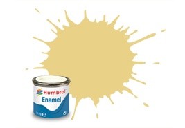 Humbrol 103 Cream Matt - 14ml Enamel Paint