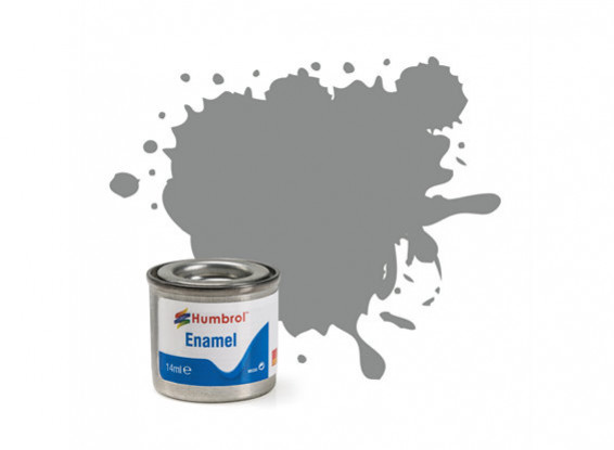 Humbrol 126 US Medium Grey Satin - 14ml Enamel Paint