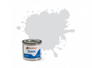 Humbrol 196 Light Grey Satin - 14ml Enamel Paint