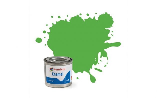Humbrol 37 Bright Green Matt - 14ml Enamel Paint