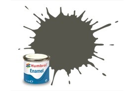 Humbrol 75 Bronze Green Matt - 14ml Enamel Paint