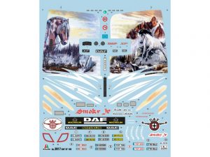 Italeri 1/24 DAF XF 105 SMOKY JR. # 3917 Plastic Model Kit
