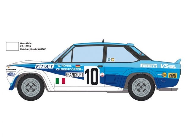 Italeri 1/24 Fiat 131 Abarth Rally # 3662