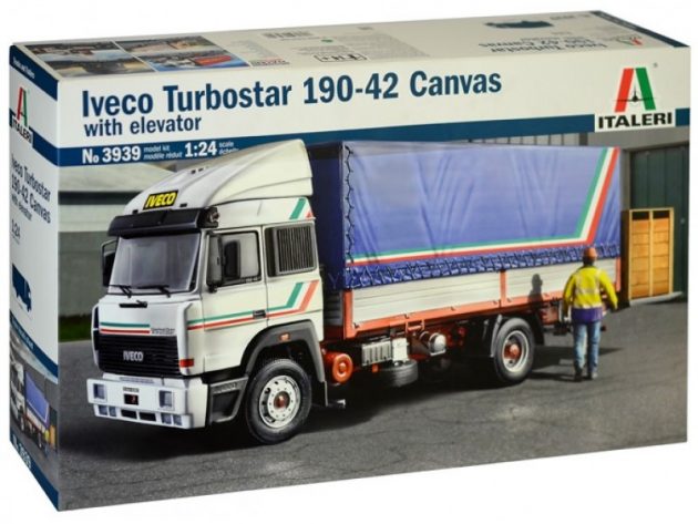 Italeri 1/24 Iveco Turbostar 190-42 Canvas With Elevator # 3939