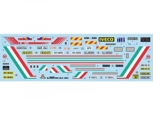 Italeri 1/24 Iveco Turbostar 190-42 Canvas With Elevator # 3939