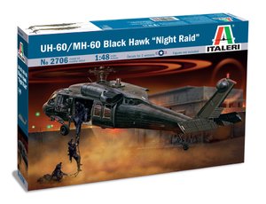ITALERI 1/48 SIKORSKY UH-60A BLACK HAWK MODEL KIT