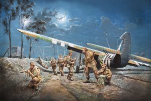 ITALERI 1/72 AS.51 HORSA MK1/11 & PARA'S D-DAY MODEL KIT
