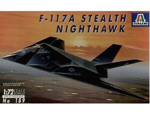 ITALERI 1/72 F-117A NIGHTHAWK STEALTH MODEL KIT