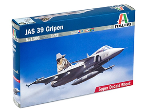 ITALERI 1/72 SAAB JAS 39 GRIPEN MODEL KIT