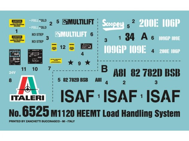 Italeri M1120 HEMTT Load Handling System 1/35 # 6525