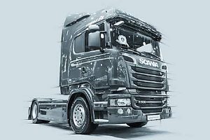 Italeri SCANIA R730 STREAMLINE HIGHLINE CAB