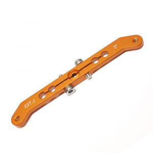 JR Aluminium Double Servo Arm 3" M3 (Gold)