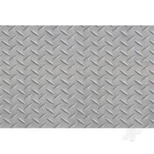JTT Diamond Plate, 1:100, HO-Scale, (2 per pack)