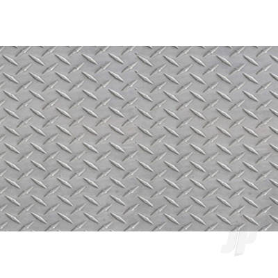 JTT Diamond Plate, 1:100, HO-Scale, (2 per pack)