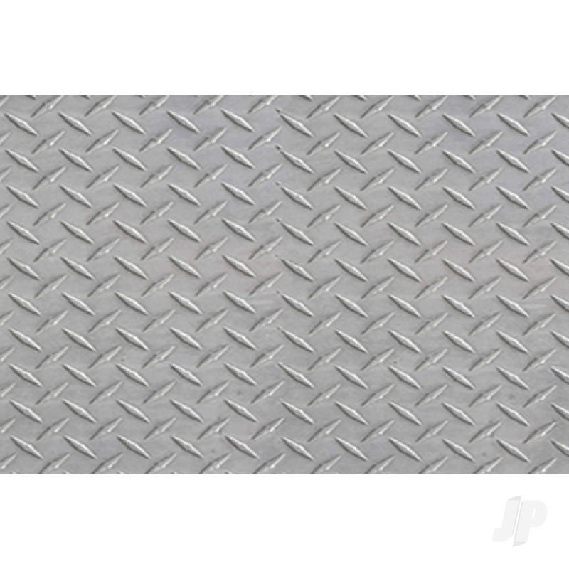 JTT Diamond Plate, 1:48, O-Scale, (2 per pack)