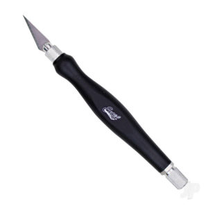 K26 Contoured Rubberized Grip Knife, Black