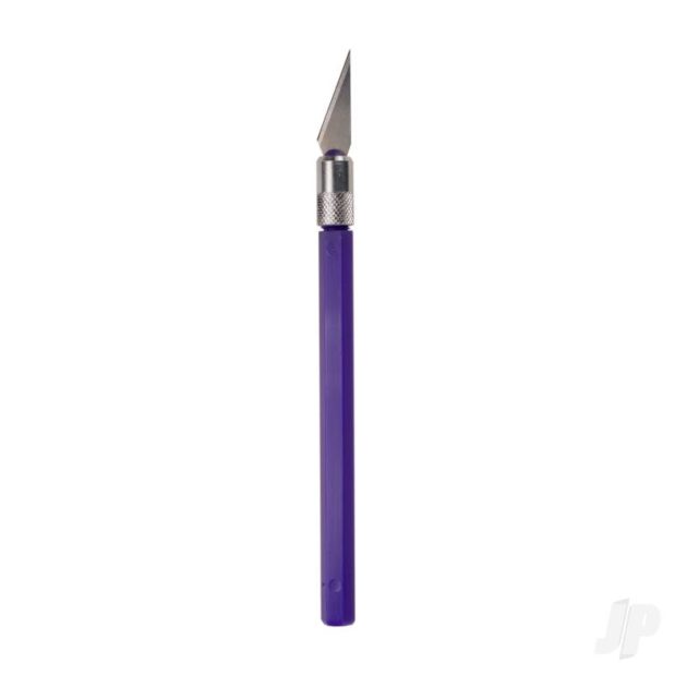 K30 Light Duty Rite-Cut Knife with Safety Cap, Purple (Carded)