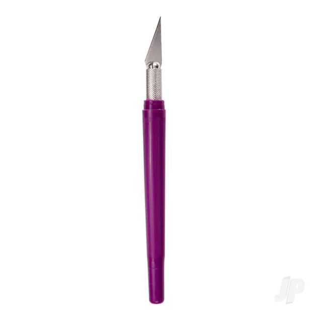 K40 Pocket Clip-on Knife with Twist-off Cap, Purple(Carded)