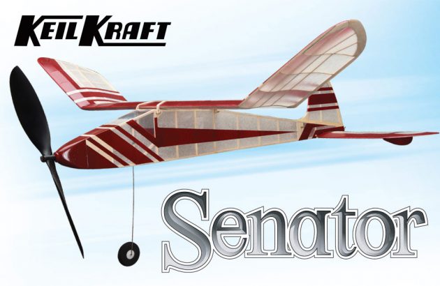 Keil Kraft Senator Kit - 32" Free-Flight Rubber Duration