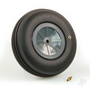 Large Treaded Inflatable Wheel 3 3/4 (1)