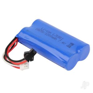 LiIon 2S 7.4V 1200mAh Battery (for 1/18th Storm)