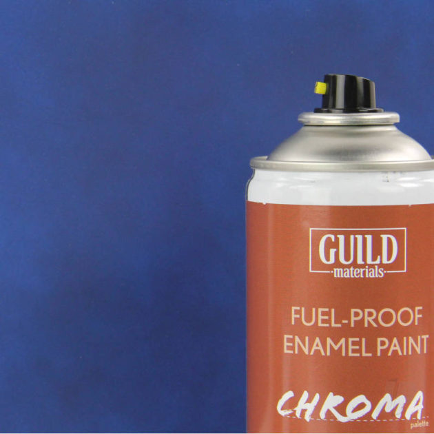 Matt Enamel Fuel-Proof Paint Chroma Dark Blue (400ml Aerosol)