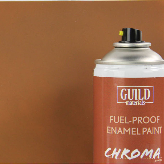 Matt Enamel Fuel-Proof Paint Chroma Dark Earth (400ml Aerosol)