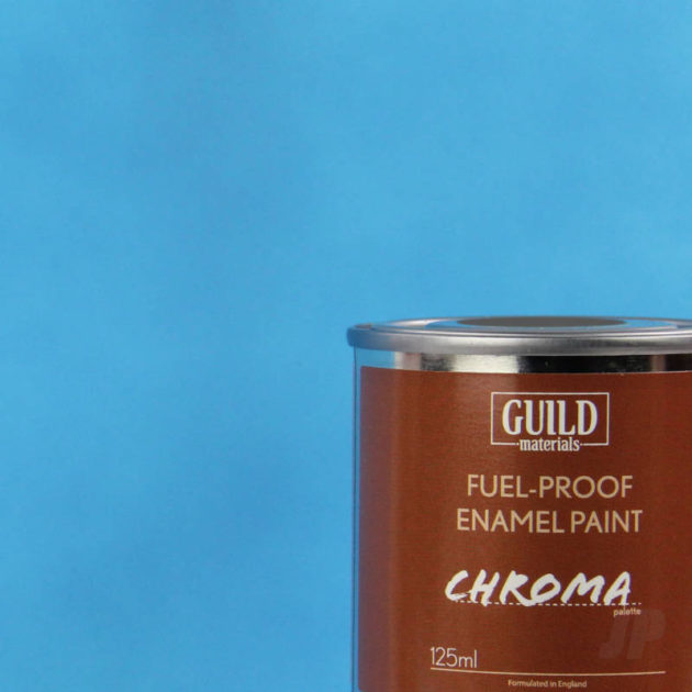 Matt Enamel Fuel-Proof Paint Chroma Light Blue (125ml Tin)