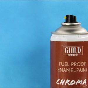 Matt Enamel Fuel-Proof Paint Chroma Light Blue (400ml Aerosol)