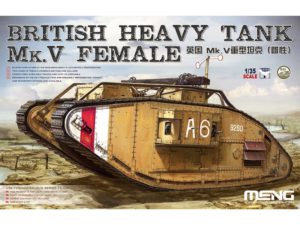 Meng Model 1/35 British Heavy Tank MK V Female # MNGTS-029