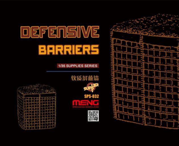 Meng Model 1:35 Defensive Barriers (Resin) MNGSPS-032