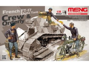 Meng Model 1:35 - French FT-17 Tank Crew and Orderly