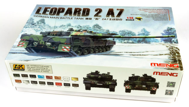 Meng Model 1/35 German MBT Leopard 2 A7 # 027 - Plastic Model