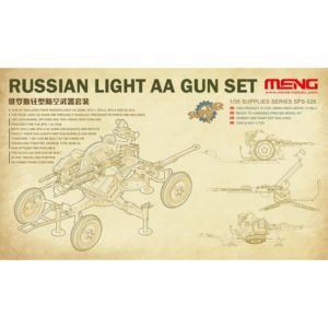 Meng Model 1/35 Russian Light AA Gun Set # SPS-026