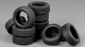 Meng Model 1:35 - Tyres for Vehicles & Diorama (4pcs)