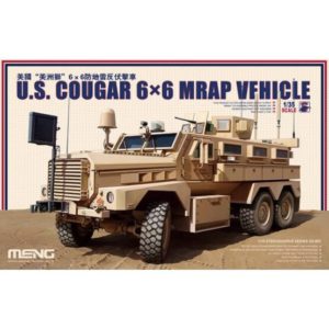 Meng Model 1/35 US Cougar 6 x 6 MRAP Vehicle MNGSS-005