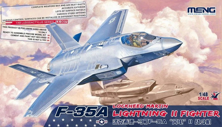 Meng Model 1:48 - F-35A Lightning II JASDF MNGLS-008