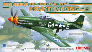 Meng Model 1:48 - P-51D/K Mustang N/A 8th Air Force