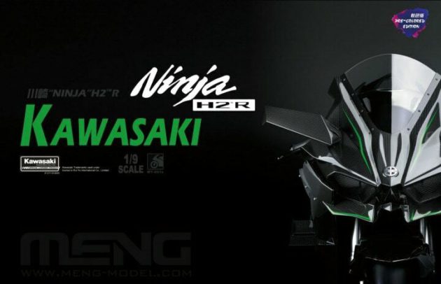 Meng Model 1:9 - Kawasaki Ninja H2R (Pre Coloured)