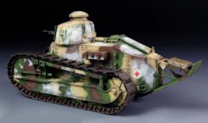 Meng Model French FT-17 Light Tank Cast Turret # 008