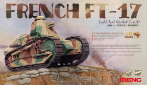 Meng Model French FT-17 Light Tank (Riveted Turret) # 011